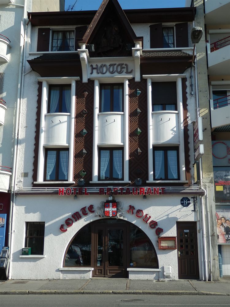 Le Comte Rouge Hotell Thonon-les-Bains Exteriör bild
