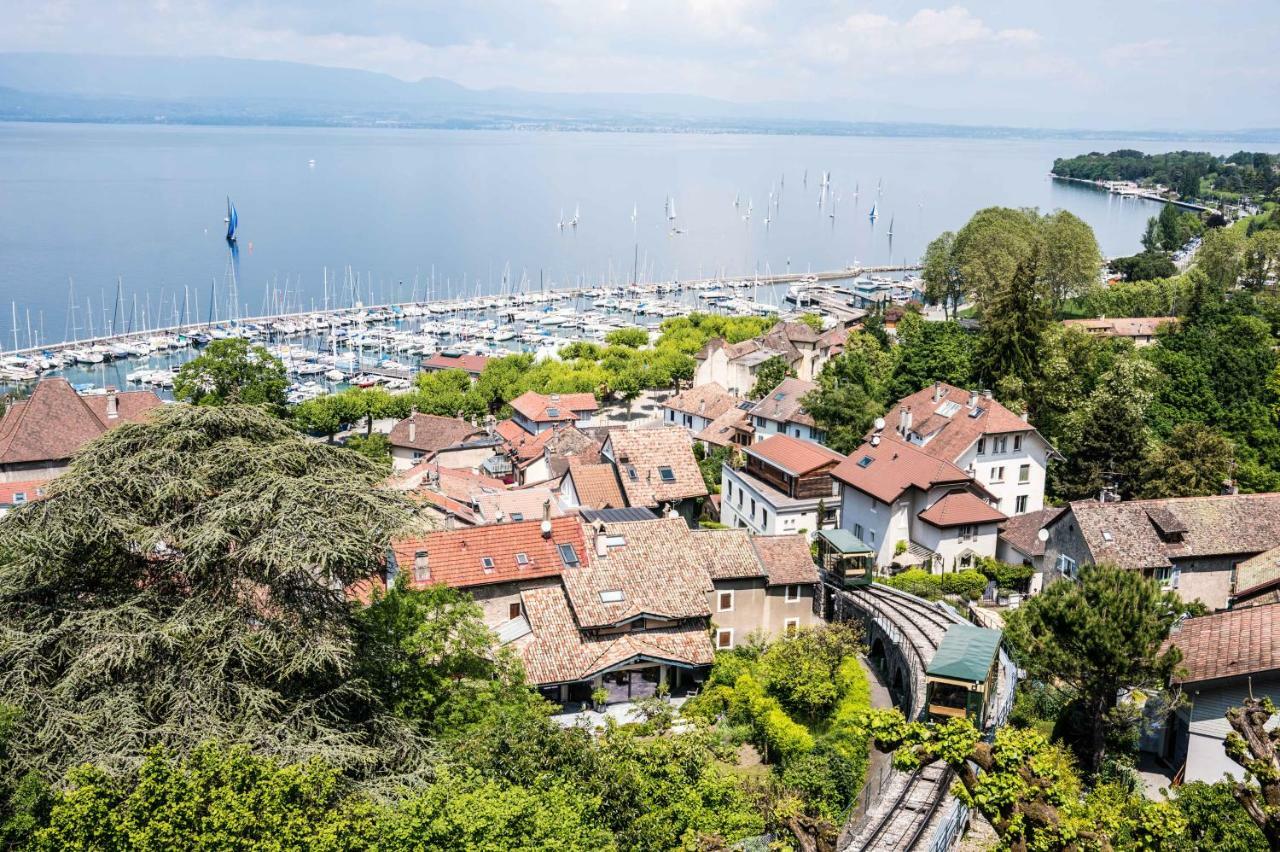 Le Comte Rouge Hotell Thonon-les-Bains Exteriör bild
