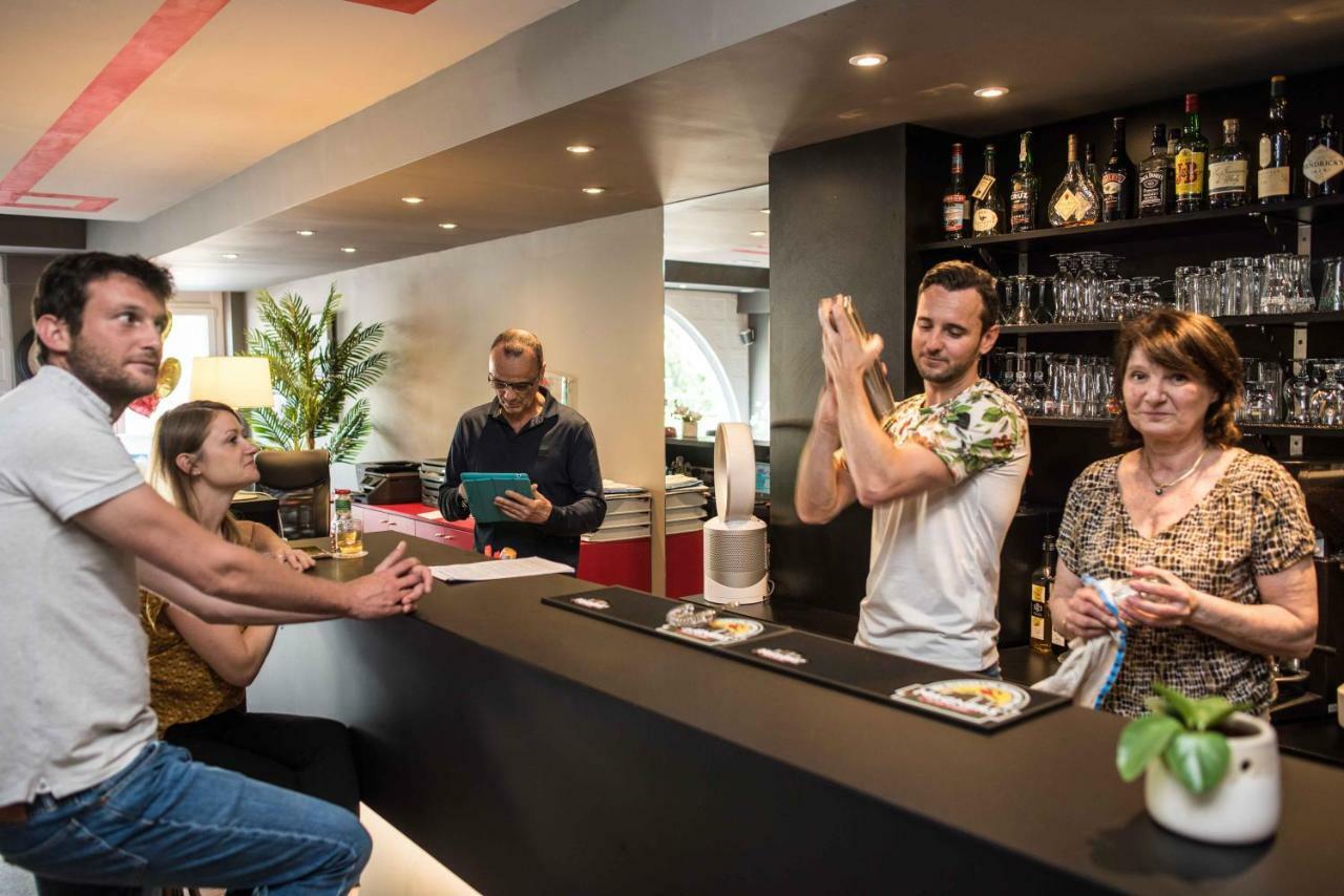 Le Comte Rouge Hotell Thonon-les-Bains Exteriör bild